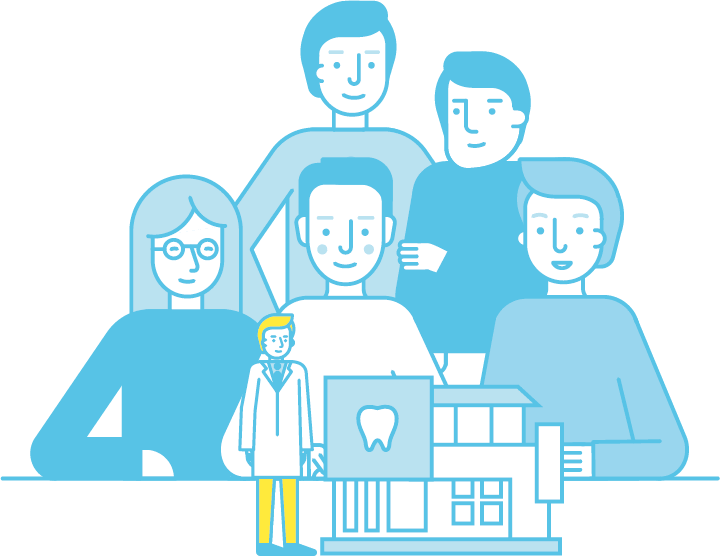 患者様に“長く”愛される地域の医院のイメージ